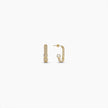 Diamond Pearl Pavé Hoops