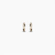 Rose Gold Evil Eye Hoops