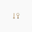 Gold Star Huggie Earrings