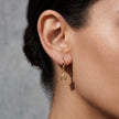 Gold Star Huggie Earrings