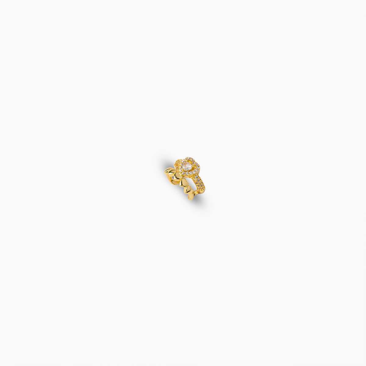 Heart Stacked Earcuff