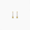 Harmony Pearl Hoop Earrings