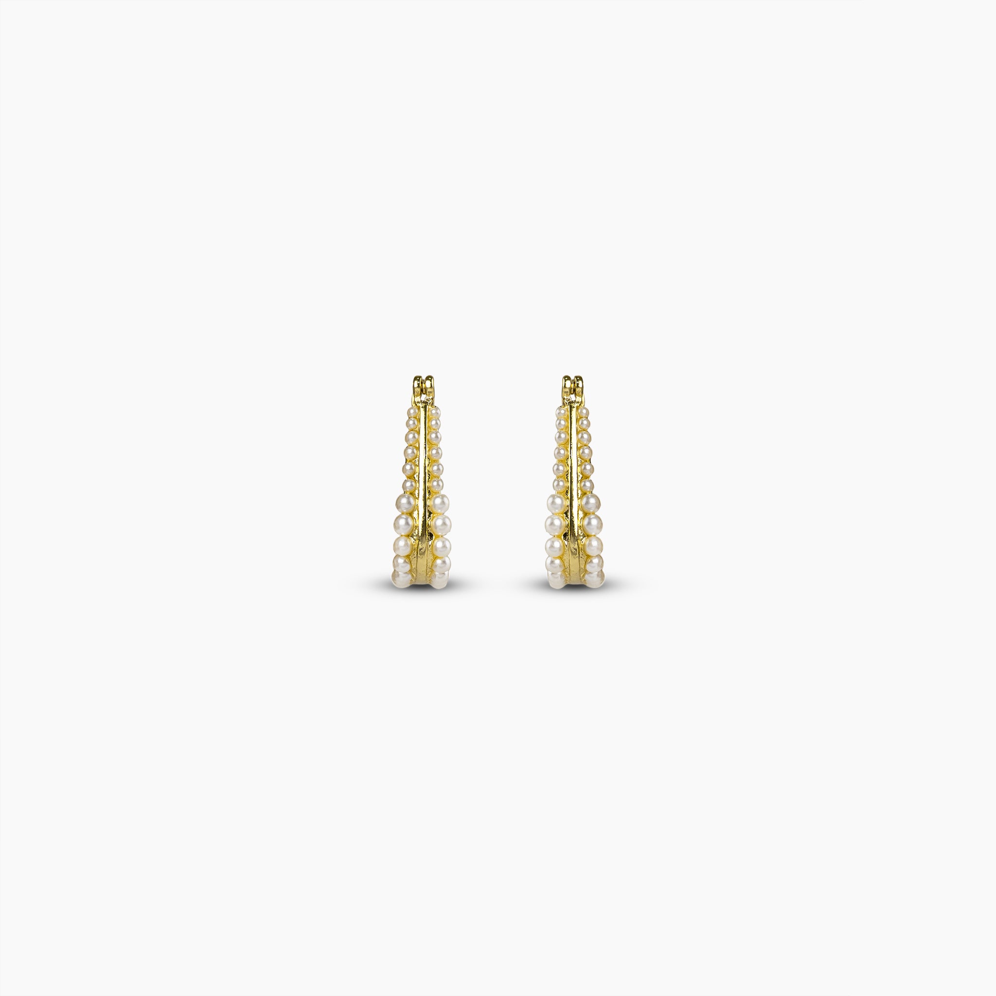 Pearl Frame Hoops