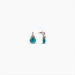 Aqua Glow Drop Earrings