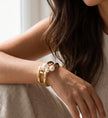 Pearl Sculptural Cuff