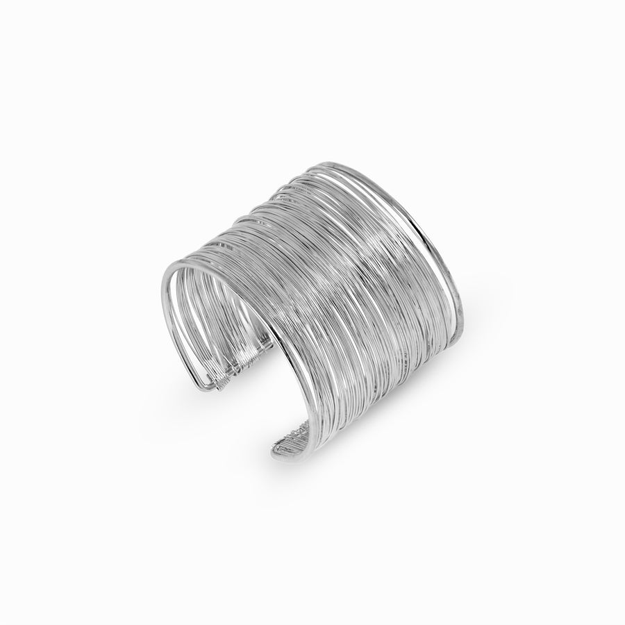The Silver Sway Cuff