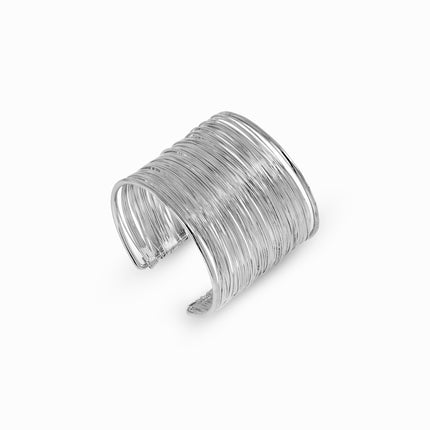 The Silver Sway Cuff