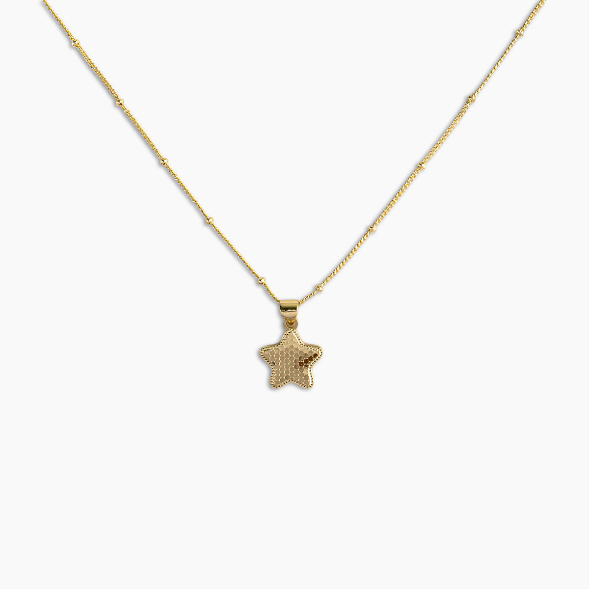 Pavé Turtle Pendant Necklace