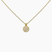 Floral Medallion Necklace