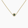 Green Evil Eye Pendant Necklace