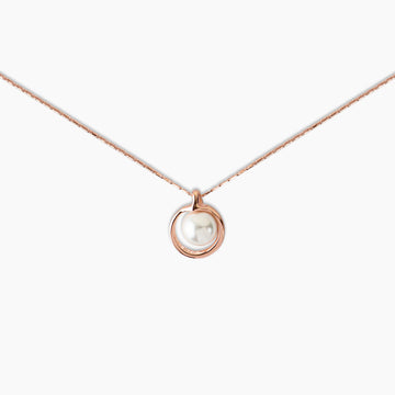 Orbit Pearl Necklace