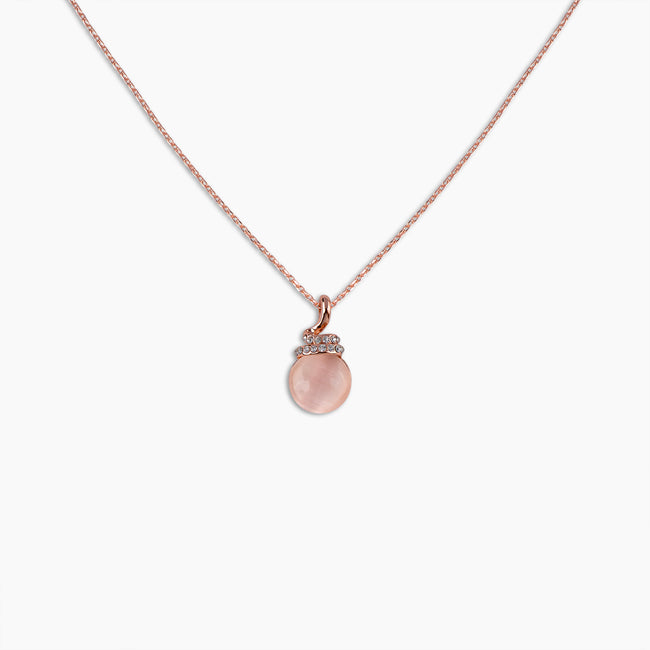 Peach Glow Pendant