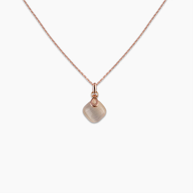 Blush Quartz Necklace