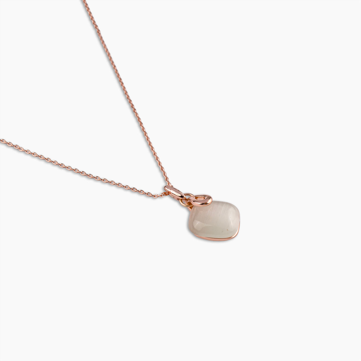Blush Quartz Necklace