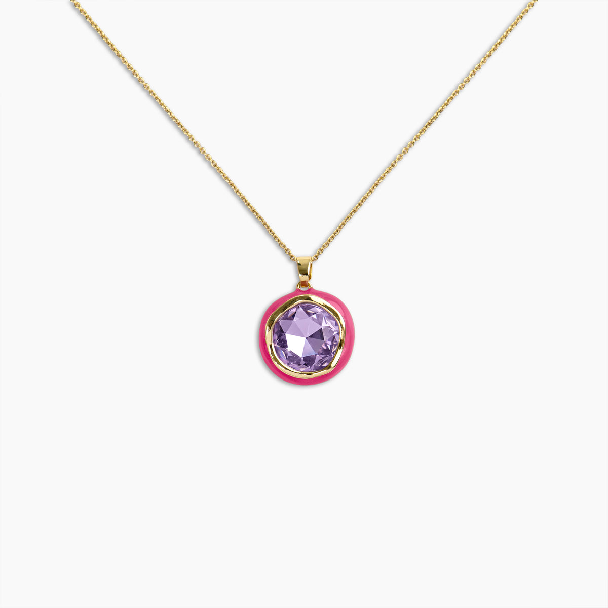 Amethyst Glow Necklace