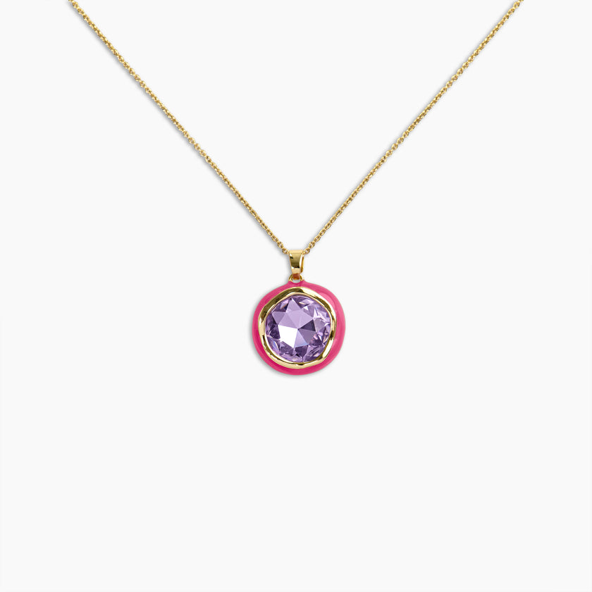 Amethyst Glow Necklace