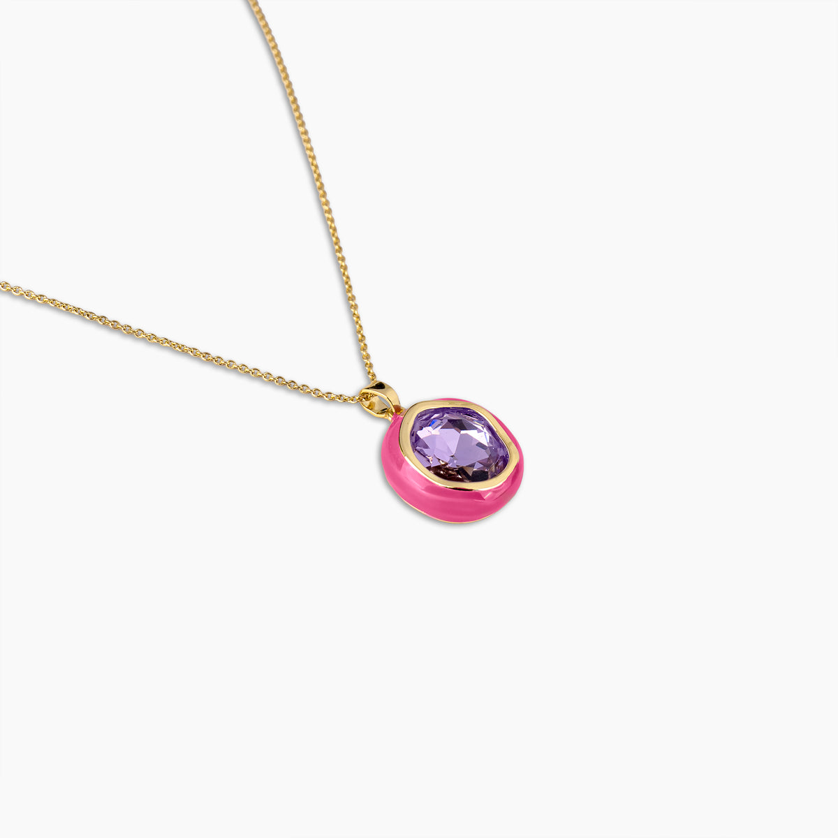 Amethyst Glow Necklace