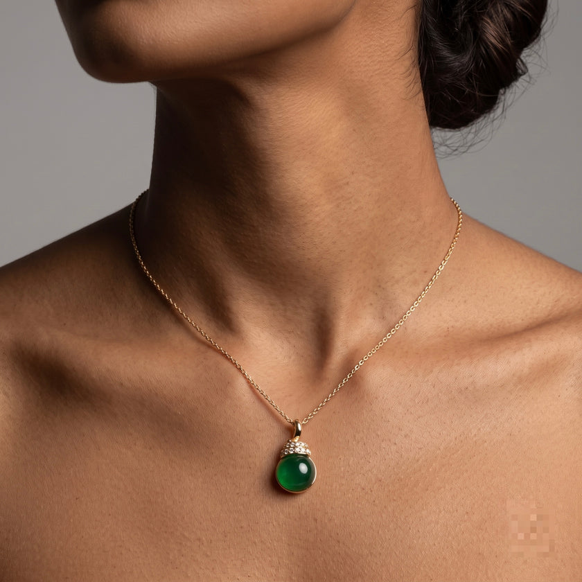 Emerald Glow Pendant