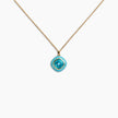 Aqua Crystal Necklace
