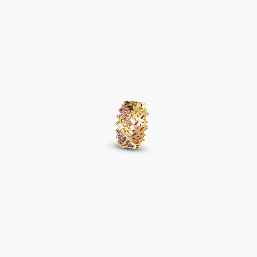Mosaic Gemstone Ring