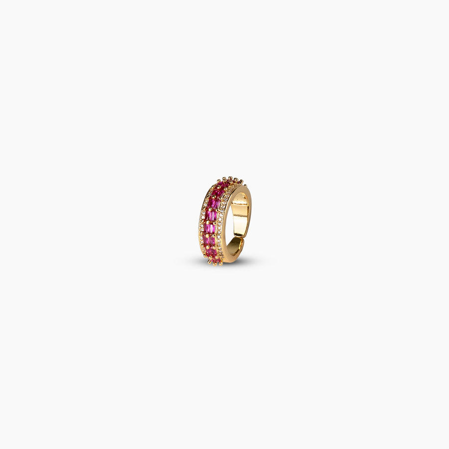 Ruby Radiance Pavé Ring