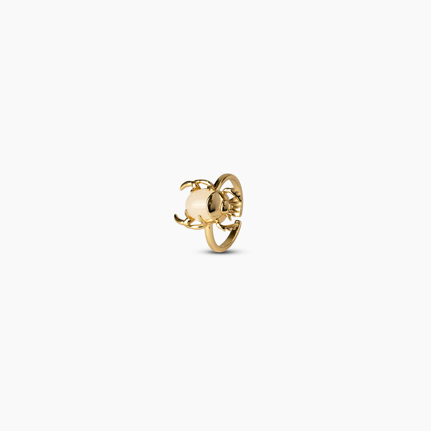 Scarab Muse Ring
