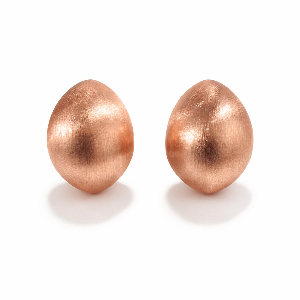 Brushed Mood Huggie Earrings