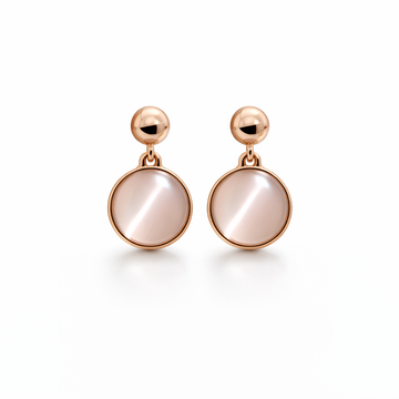 Blush Halo Earrings