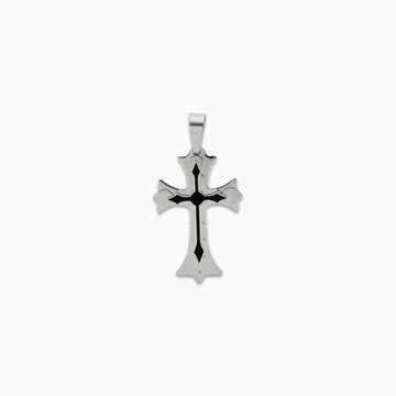 Sterling Cross Men's Pendant