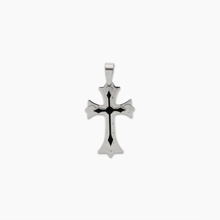 Sterling Cross Men's Pendant