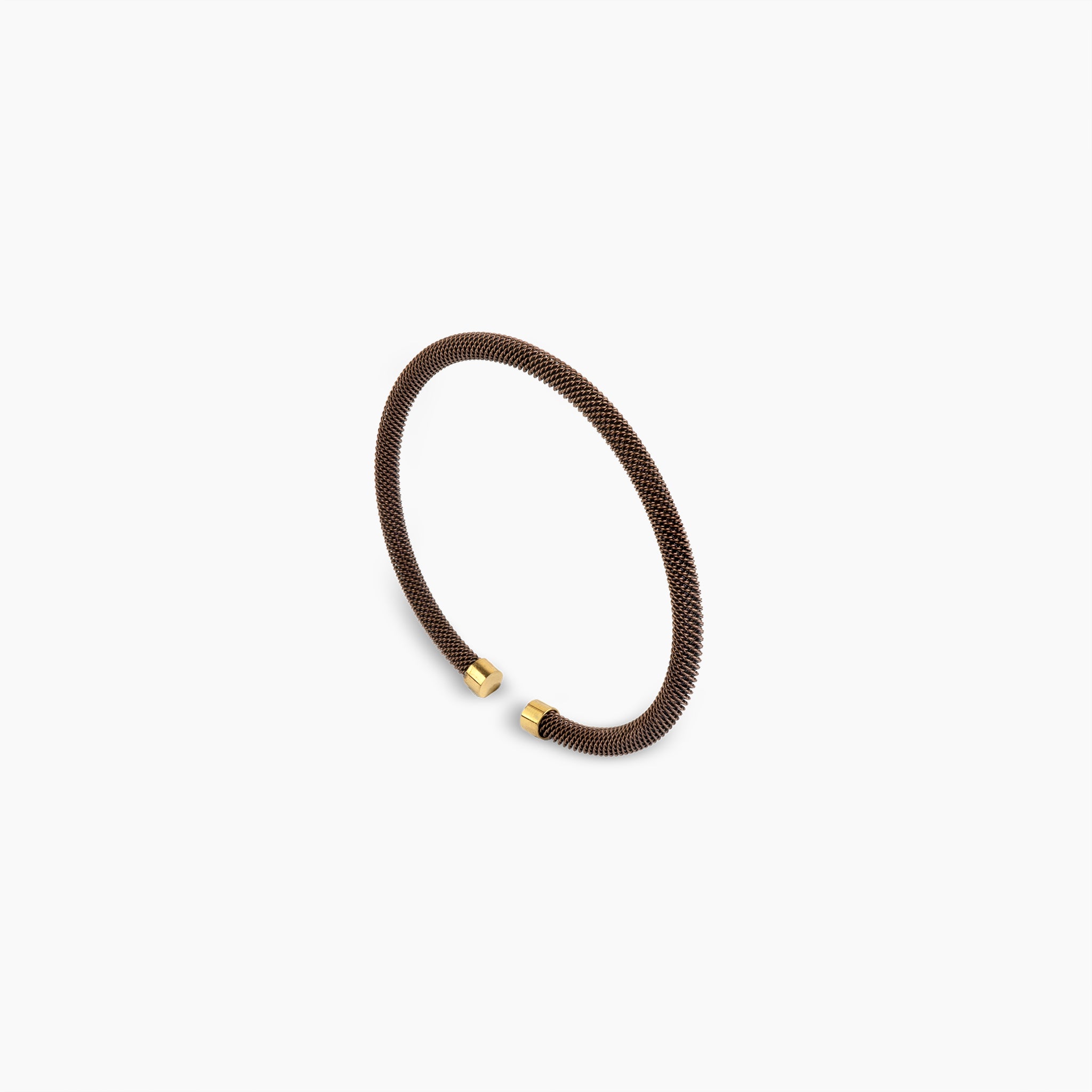 Mocha Mesh Cuff Bracelet
