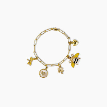 Keepin' It Bee(zy) Charm Bracelet