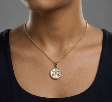 Libra Zodiac Pendant