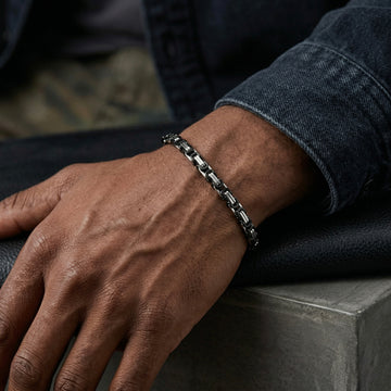 Onyx Grid Bracelet