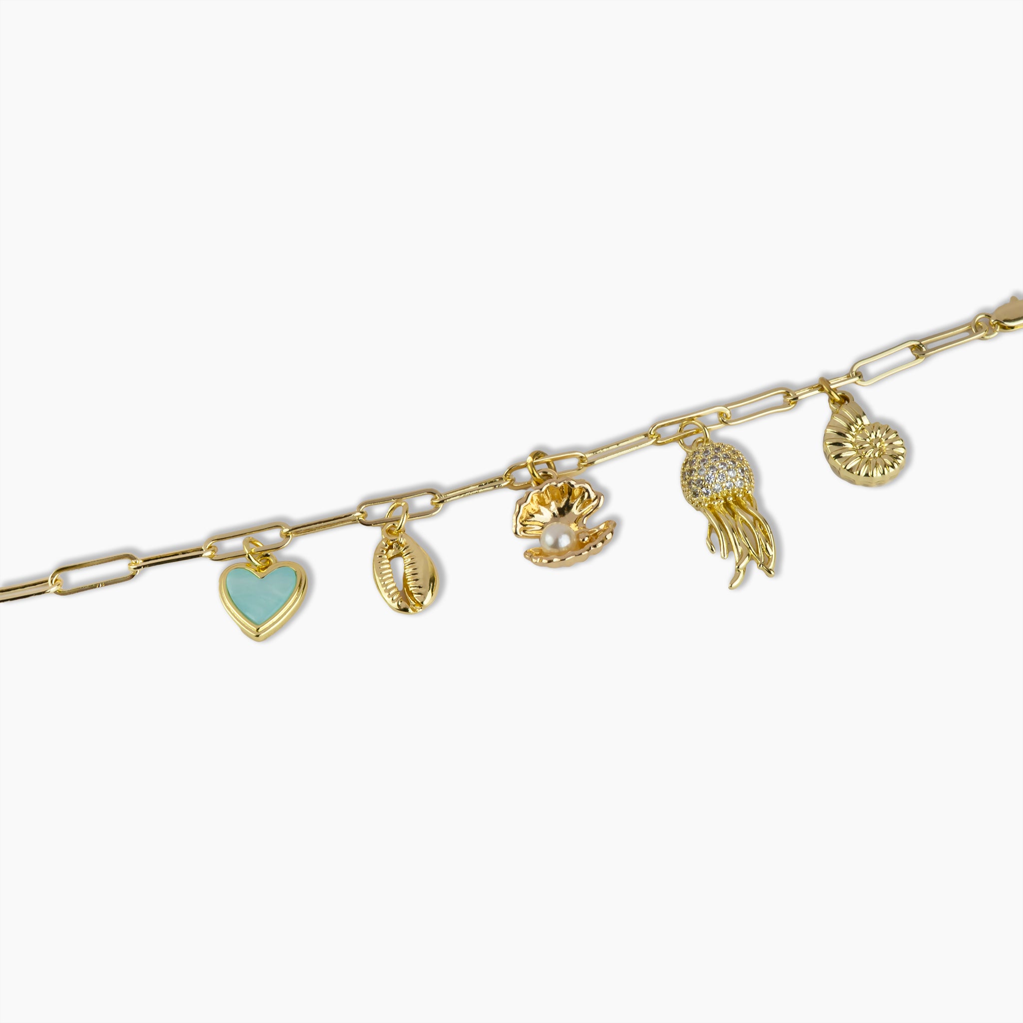 Seas The Day Charm Bracelet