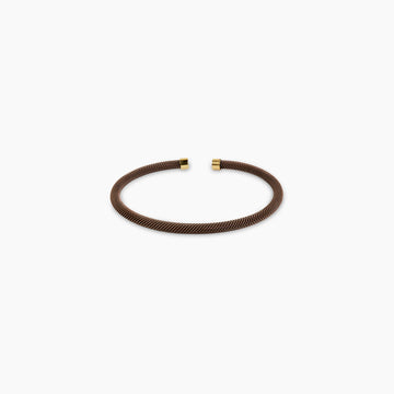Mocha Mesh Cuff Bracelet