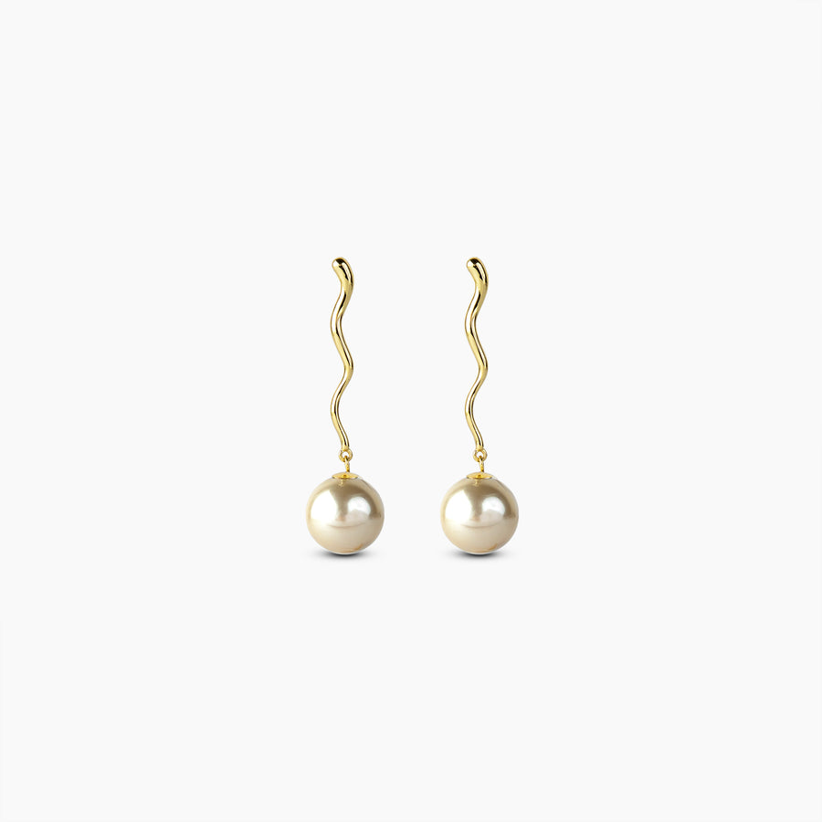 Tidal Pearl Drop Earrings