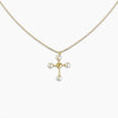 Cross Pearl Necklace
