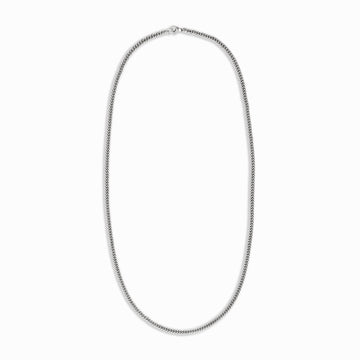 Mercury Silver Cuban Chain