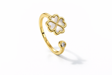 Clover Open Ring