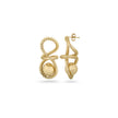 Gilded Knot Earrings