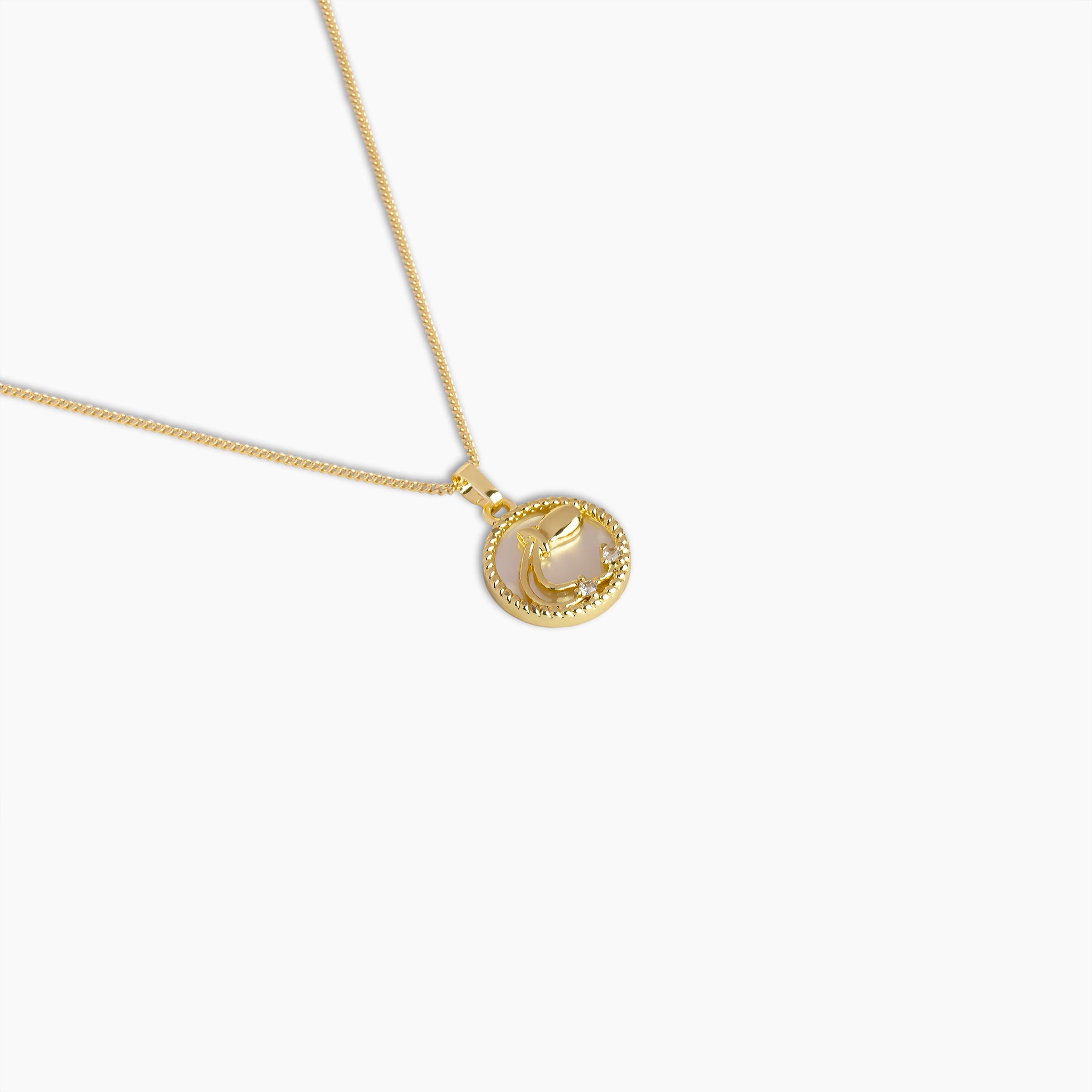 Aquarius Zodiac Pendant