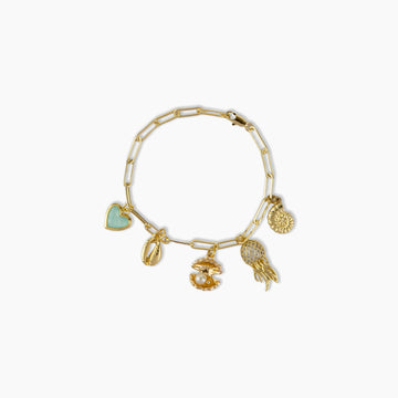 Seas The Day Charm Bracelet