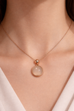 Blush Halo Necklace