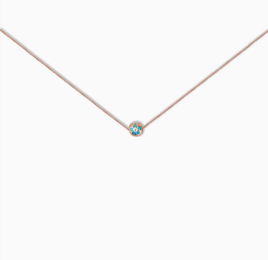 Azure Bloom Necklace