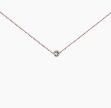 Azure Bloom Necklace