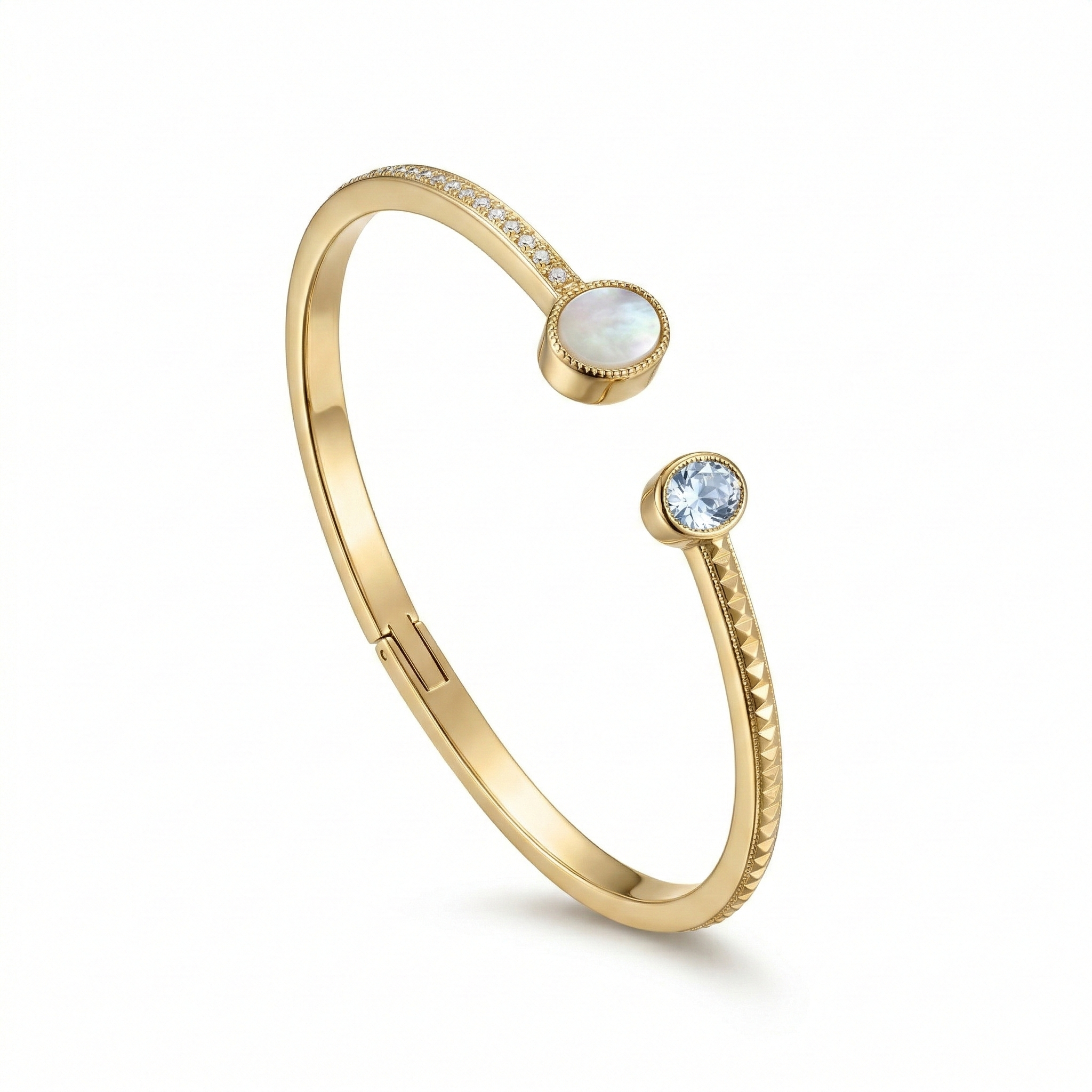 Luna Halo Cuff Bracelet