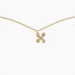 Duo Diamond Initial Necklace