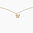 Duo Diamond Initial Necklace