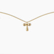 Duo Diamond Initial Necklace